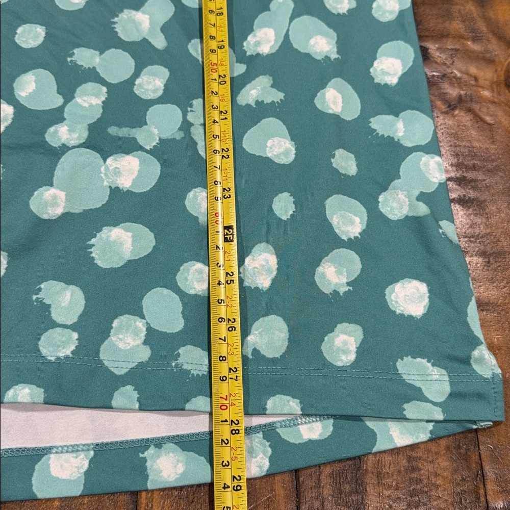 Bad Birdie Waterboy Retired Dot Bam Bam Teal Preppy Golf Polo Athletic Shirt M - Picture 11 of 11